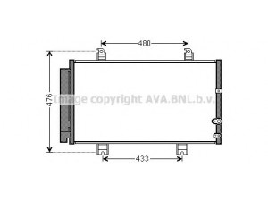 AVA QUALITY COOLING TO5662 kondensatorius, oro kondicionierius