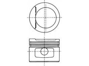 NÜRAL 87-306900-10 stūmoklis 
 Variklis -> Cilindrai/stūmokliai
623169, 623170, 623171, 624201