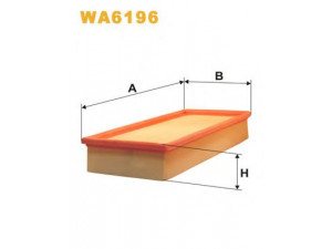 WIX FILTERS WA6196 oro filtras 
 Techninės priežiūros dalys -> Techninės priežiūros intervalai
13721311880, 13721726916, 13721730918