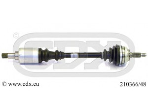 CDX 210366/48 kardaninis velenas 
 Ratų pavara -> Kardaninis velenas