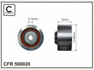 CAFFARO 500020 kreipiantysis skriemulys, paskirstymo diržas 
 Diržinė pavara -> Paskirstymo diržas/komplektas -> Laisvasis/kreipiamasis skriemulys
MD365983, MD377198
