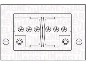 MAGNETI MARELLI 067300330005 starterio akumuliatorius; starterio akumuliatorius
