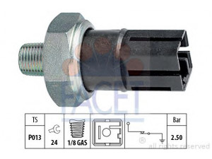 FACET 7.0160 alyvos slėgio jungiklis 
 Variklis -> Variklio elektra
25240-2X900, 25240-2X901, 25240-2X905