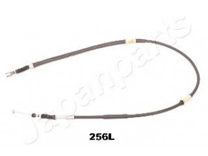 JAPANPARTS BC-256L trosas, stovėjimo stabdys 
 Stabdžių sistema -> Valdymo svirtys/trosai
4643012260