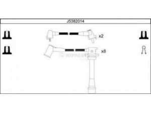 NIPPARTS J5382014 uždegimo laido komplektas 
 Kibirkšties / kaitinamasis uždegimas -> Uždegimo laidai/jungtys
90919-22262