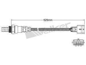 WALKER PRODUCTS 250-241102 lambda jutiklis 
 Išmetimo sistema -> Jutiklis/zondas
8200551743, 8200650085, 8200760489