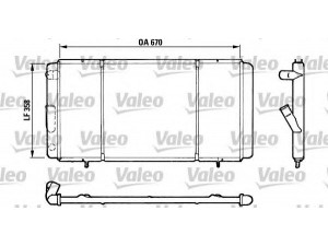 VALEO 730140 radiatorius, variklio aušinimas 
 Aušinimo sistema -> Radiatorius/alyvos aušintuvas -> Radiatorius/dalys
7700785734