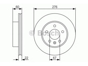 BOSCH 0 986 479 R95 stabdžių diskas 
 Dviratė transporto priemonės -> Stabdžių sistema -> Stabdžių diskai / priedai
638 421 01 12, A 638 421 01 12