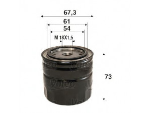VALEO 586123 alyvos filtras 
 Techninės priežiūros dalys -> Techninės priežiūros intervalai
25181616, 96475855