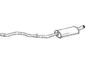 AKS DASIS SG18417 vidurinis duslintuvas