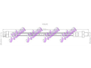 Brovex-Nelson H1641 stabdžių žarnelė 
 Stabdžių sistema -> Stabdžių žarnelės
MA181409, MB004446, MB004448, MB238154