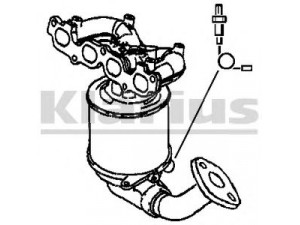 KLARIUS 321957 katalizatoriaus keitiklis 
 Išmetimo sistema -> Katalizatoriaus keitiklis
C2012050X, C4012050X, C6012050X