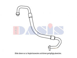 AKS DASIS 885856N aukšto/žemo slėgio linija, oro kondicionavimas 
 Oro kondicionavimas -> Žarnelės/vamzdeliai
1371962, 1465450, 1505586, 1741657