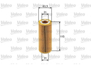 VALEO 586511 alyvos filtras 
 Techninės priežiūros dalys -> Techninės priežiūros intervalai
0071740470, 71740470, 11 42 7 787 697