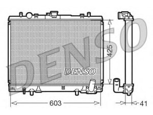 DENSO DRM45019 radiatorius, variklio aušinimas 
 Aušinimo sistema -> Radiatorius/alyvos aušintuvas -> Radiatorius/dalys
MR281023