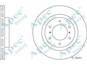 APEC braking DSK2668 stabdžių diskas 
 Dviratė transporto priemonės -> Stabdžių sistema -> Stabdžių diskai / priedai
4615A038