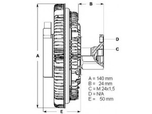 BERU LK012 sankaba, radiatoriaus ventiliatorius 
 Aušinimo sistema -> Radiatoriaus ventiliatorius
1 723 918, 1 740 962, 11 52 1 723 918