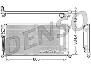 DENSO DCN45003 kondensatorius, oro kondicionierius 
 Oro kondicionavimas -> Kondensatorius
MN151100