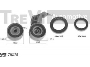 TREVI AUTOMOTIVE KD1394S paskirstymo diržo komplektas 
 Techninės priežiūros dalys -> Papildomas remontas