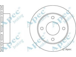 APEC braking DSK235 stabdžių diskas 
 Stabdžių sistema -> Diskinis stabdys -> Stabdžių diskas
4020617B05, 4020627B01