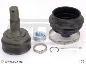 CDX 177 jungčių komplektas, kardaninis velenas 
 Ratų pavara -> Sujungimai/komplektas
