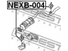 FEBEST NEXB-004 montavimo komplektas, išmetimo sistema 
 Dviratė transporto priemonės -> Išmetimo sistema -> Surinkimo komplektas
20641-0F000, 20641-U6810