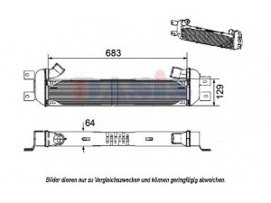 AKS DASIS 270011N radiatorius, variklio aušinimas
1752543