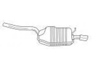 AKS DASIS SG10661 galinis duslintuvas