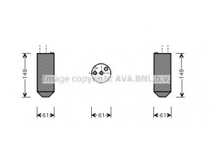 AVA QUALITY COOLING KAD029 džiovintuvas, oro kondicionierius 
 Oro kondicionavimas -> Džiovintuvas
0K01B61500, 0K01B61500A, 0K04E61500
