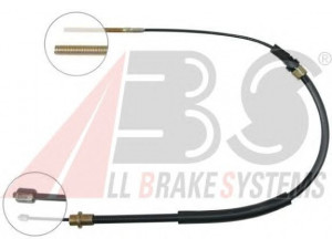A.B.S. K10058 trosas, stovėjimo stabdys 
 Stabdžių sistema -> Valdymo svirtys/trosai
4745.P9