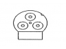 AUTOGAMMA GA200478 ventiliatorius, radiatoriaus
64541374001