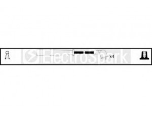 STANDARD OEK346 uždegimo laido komplektas 
 Kibirkšties / kaitinamasis uždegimas -> Uždegimo laidai/jungtys
B31-R18-140