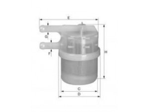 UNIFLUX FILTERS XB11 kuro filtras 
 Techninės priežiūros dalys -> Papildomas remontas
MB 433744, MB 433774