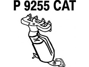 FENNO P9255CAT katalizatoriaus keitiklis 
 Išmetimo sistema -> Katalizatoriaus keitiklis
BM91520H, 51812347