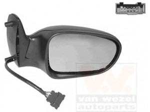 VAN WEZEL 1868808 išorinis veidrodėlis 
 Kėbulas -> Keleivių kabina -> Veidrodėlis
1128466