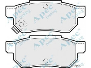 APEC braking PAD611 stabdžių trinkelių rinkinys, diskinis stabdys 
 Techninės priežiūros dalys -> Papildomas remontas
06022SP8000, 43022SE0000, 43022SF1000