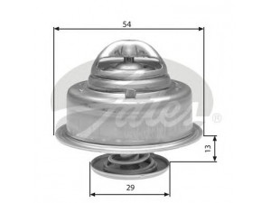 GATES TH27592G1 termostatas, aušinimo skystis 
 Aušinimo sistema -> Termostatas/tarpiklis -> Thermostat
GTS181, 273307, 75169