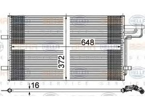 HELLA 8FC 351 000-321 kondensatorius, oro kondicionierius
5M5H19710AA, 9M5919710AA, 9M5H19710AA