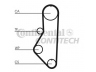 CONTITECH CT595 paskirstymo diržas 
 Techninės priežiūros dalys -> Papildomas remontas
8942187820, FE0112205, FE0212205