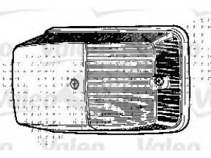 VALEO 084998 Valstybinio numerio apšvietimas