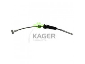 KAGER 19-6524 trosas, stovėjimo stabdys 
 Stabdžių sistema -> Valdymo svirtys/trosai
4641042010
