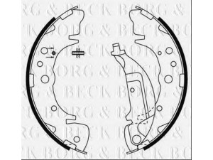 BORG & BECK BBS6483 stabdžių trinkelių komplektas 
 Techninės priežiūros dalys -> Papildomas remontas
58305-26A10