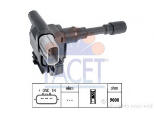 FACET 9.6435 ritė, uždegimas 
 Kibirkšties / kaitinamasis uždegimas -> Uždegimo ritė
33400-65G00-000, 33400-65G01-000
