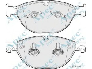 APEC braking PAD1757 stabdžių trinkelių rinkinys, diskinis stabdys 
 Techninės priežiūros dalys -> Papildomas remontas
C2D3801, T2R7248