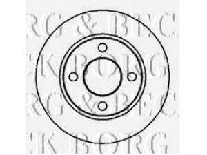 BORG & BECK BBD4134 stabdžių diskas 
 Stabdžių sistema -> Diskinis stabdys -> Stabdžių diskas
443615601, 443615601, 443615601