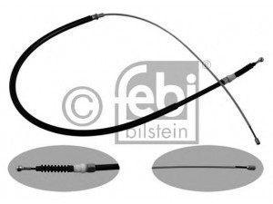 FEBI BILSTEIN 36347 trosas, stovėjimo stabdys 
 Stabdžių sistema -> Valdymo svirtys/trosai
1T0 609 721 K, 1T0 609 721 L