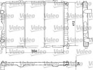 VALEO 731283 radiatorius, variklio aušinimas 
 Aušinimo sistema -> Radiatorius/alyvos aušintuvas -> Radiatorius/dalys
0060585534, 0060628578, 0060661889