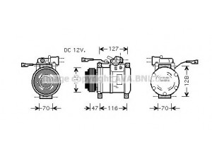 AVA QUALITY COOLING IVK076 kompresorius, oro kondicionierius 
 Oro kondicionavimas -> Kompresorius/dalys
504014391