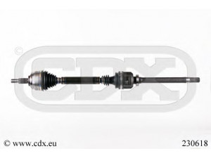 CDX 230618 kardaninis velenas 
 Ratų pavara -> Kardaninis velenas