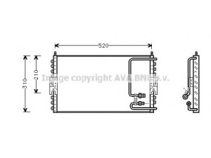AVA QUALITY COOLING PR5020 kondensatorius, oro kondicionierius 
 Oro kondicionavimas -> Kondensatorius
94457301101